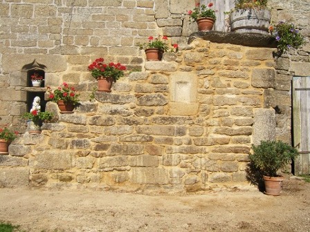 Escalier en pierre